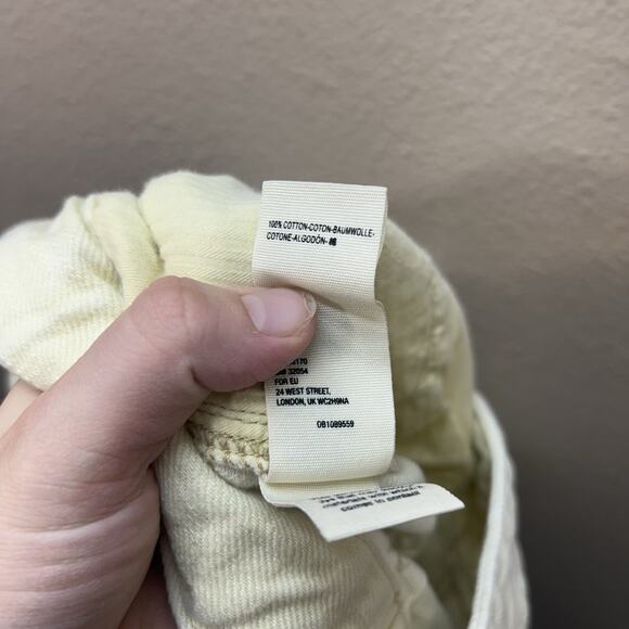 We the Free Ankle Acid Wash Barrel Jeans, Women Sz 25 High Waist belted Pleated - Picture 7 of 10